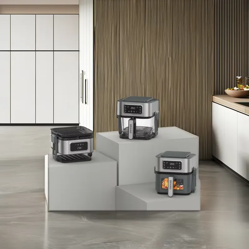 Air Fryer 5L Digital - 3 In1 Stainless Steel 5L Air