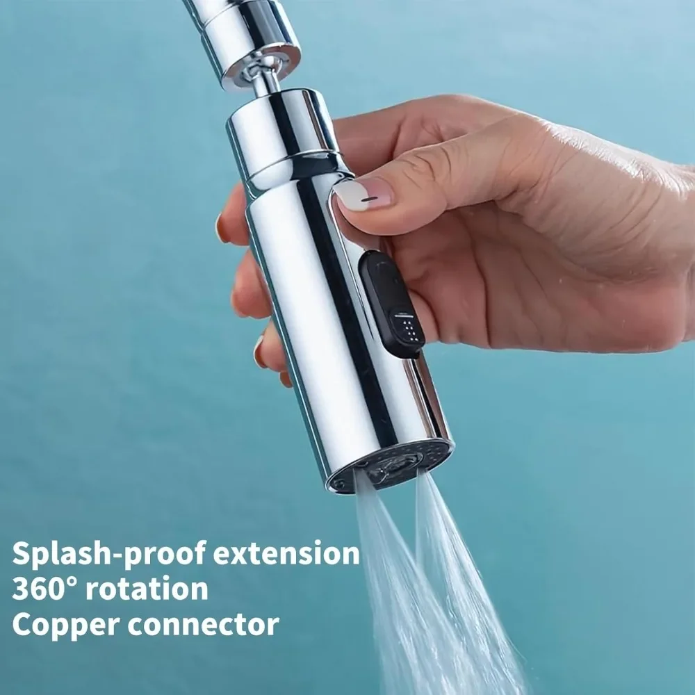 Kitchen Appliances Integrated - 1pc 3 in1 Flexible Kitchen Faucet
