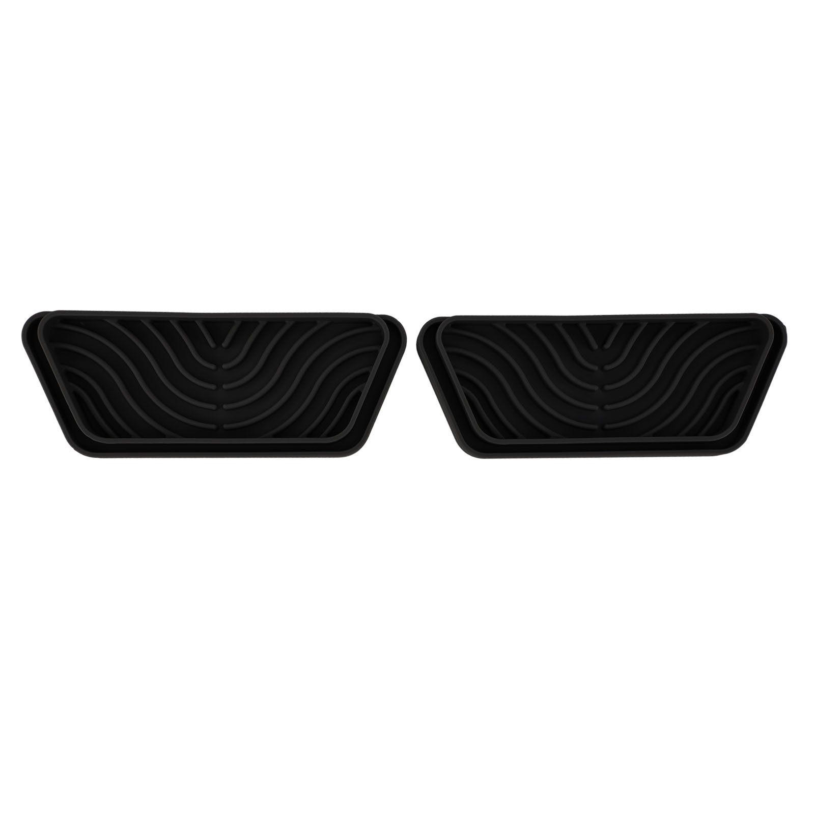 Kitchen Appliances List - 2Pcs Trapezoidal Silicone Refrigerator Water Drip