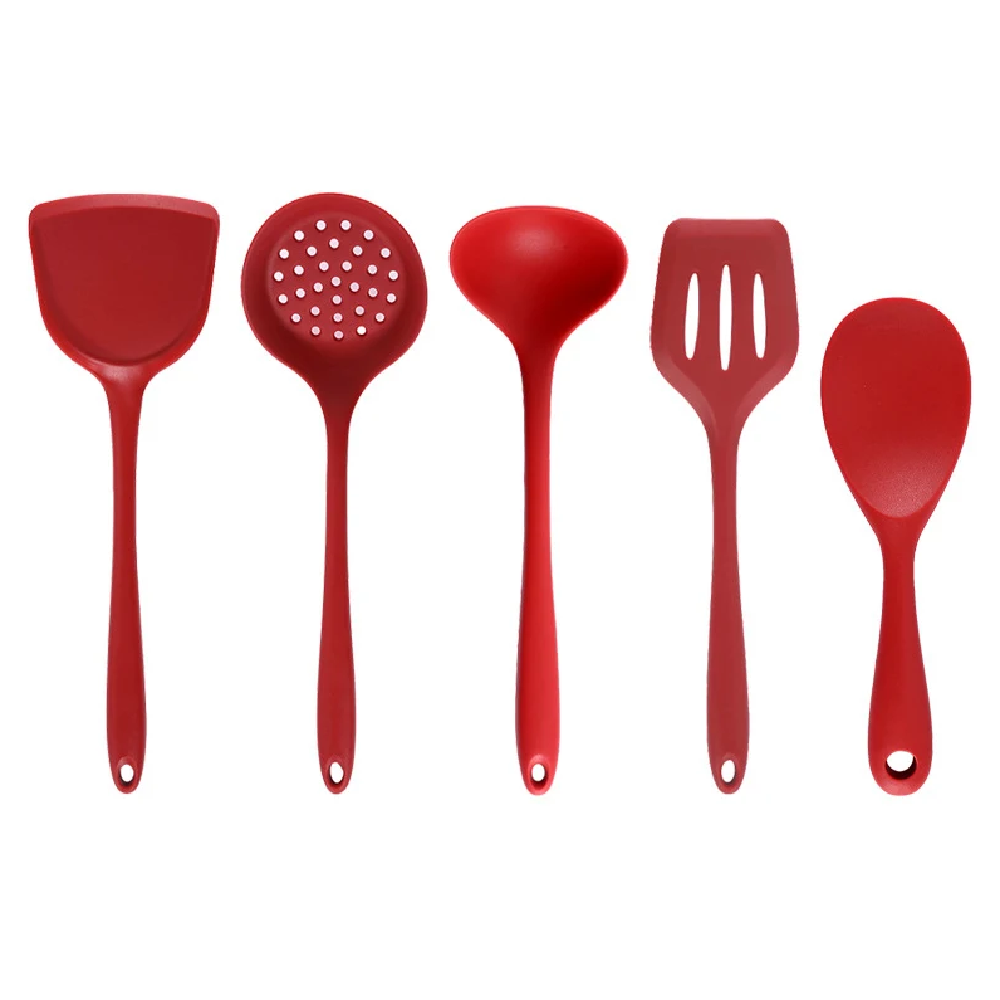 Kitchen Appliances Combo - Silicone Cooking Utensils Set Heat Resistant