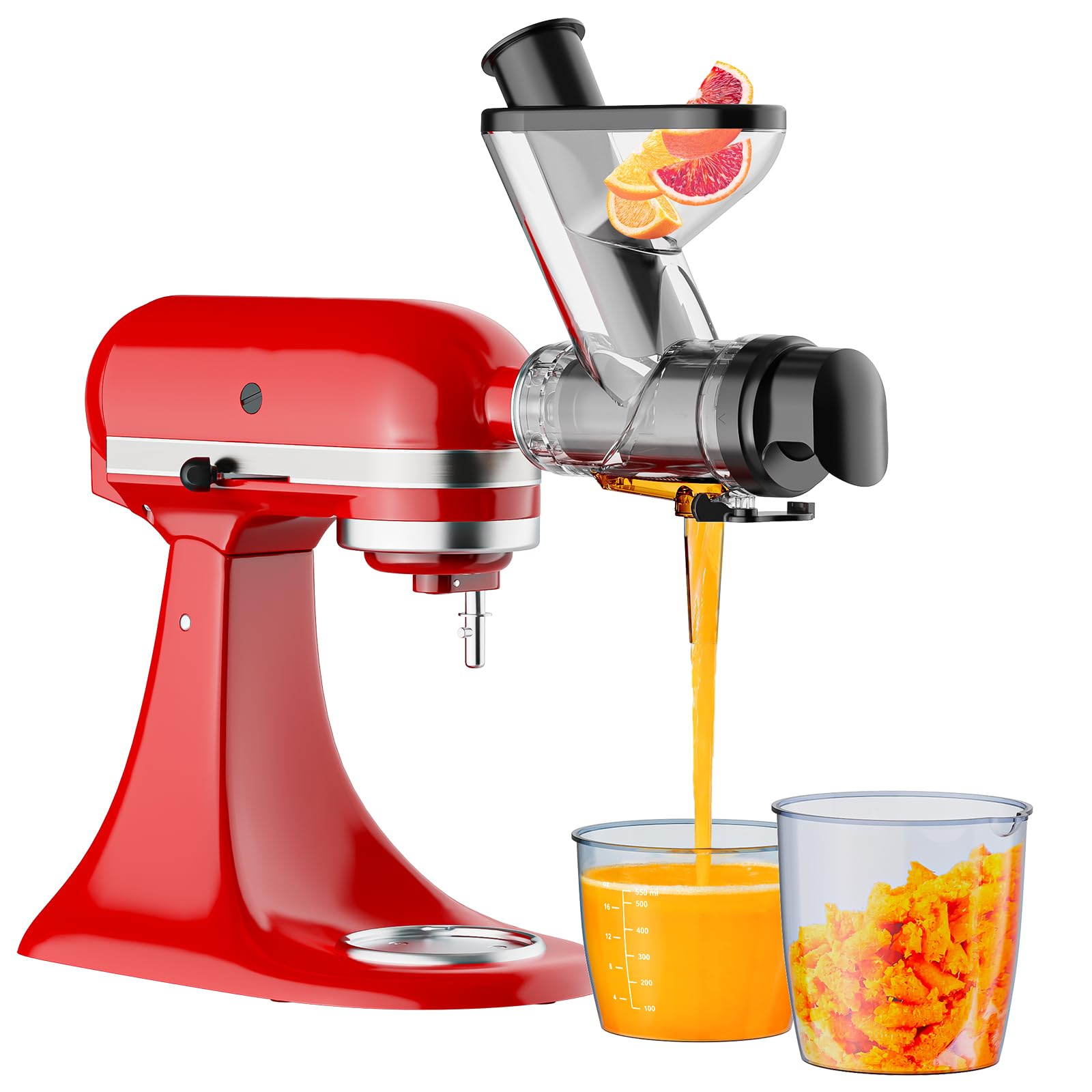 Juicer Cold Press Slow - Masticating Juicer Attachment for KitchenAid Stand