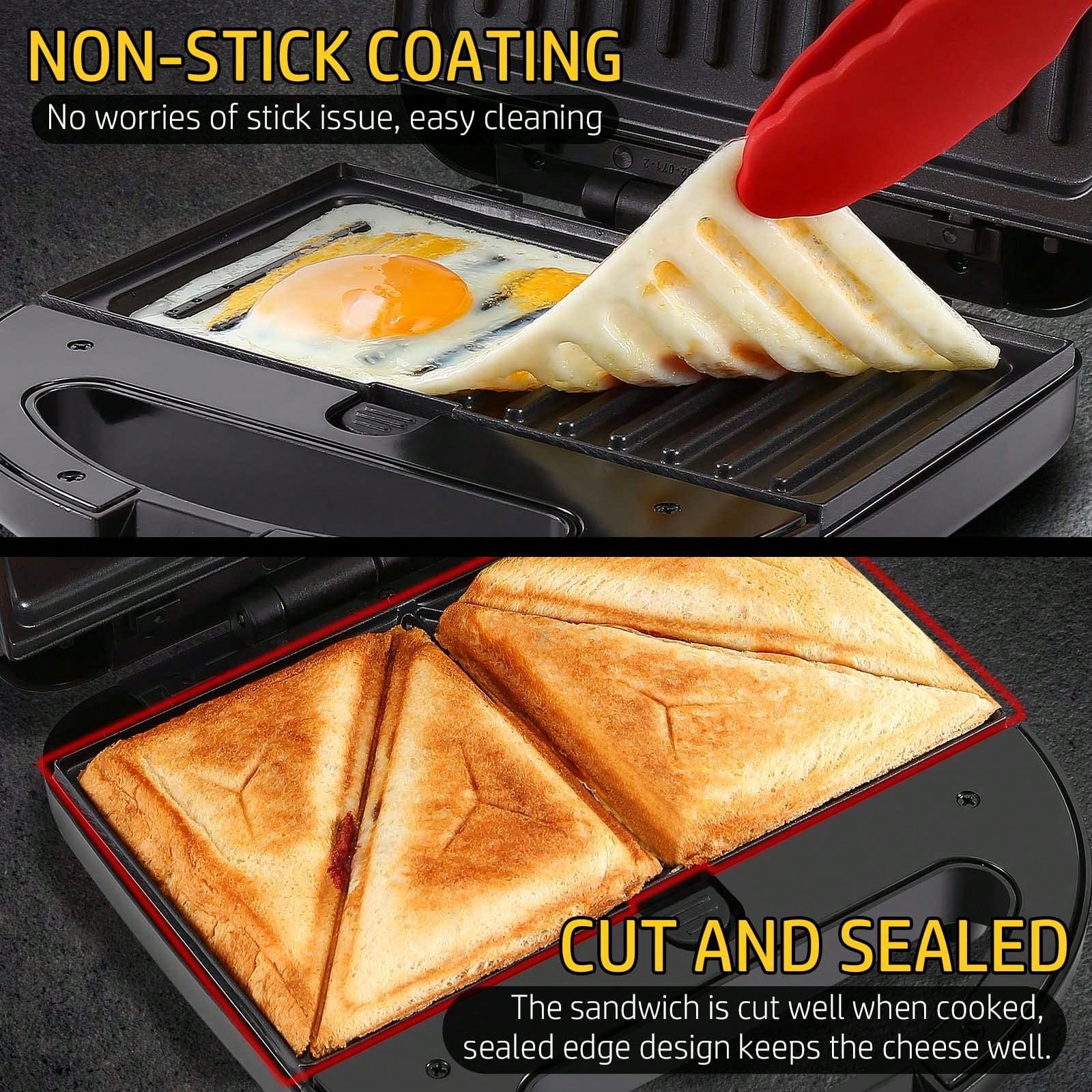 3-In-1 Sandwich Waffle Maker 7 - đánh giá và giá Sandwich Press Grill