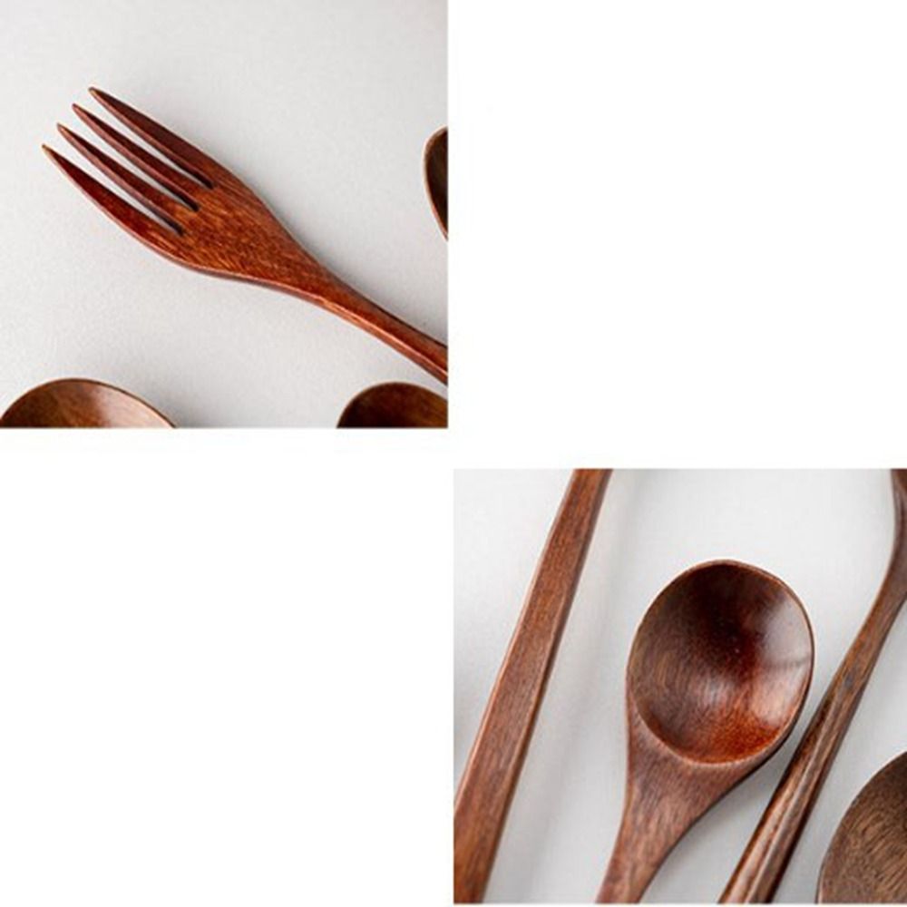 Natural Wooden Spoon Fork Dinn - đánh giá và giá Kitchen Appliances Combo