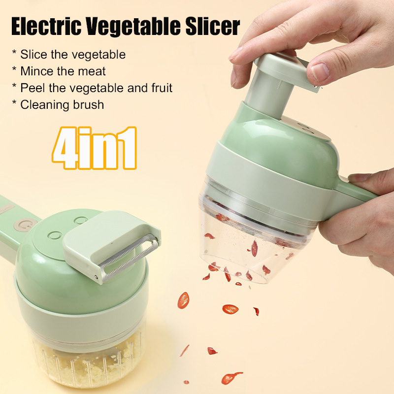 4in1 Electric Vegetable Cutter - đánh giá và giá Meat Grinder Attachment