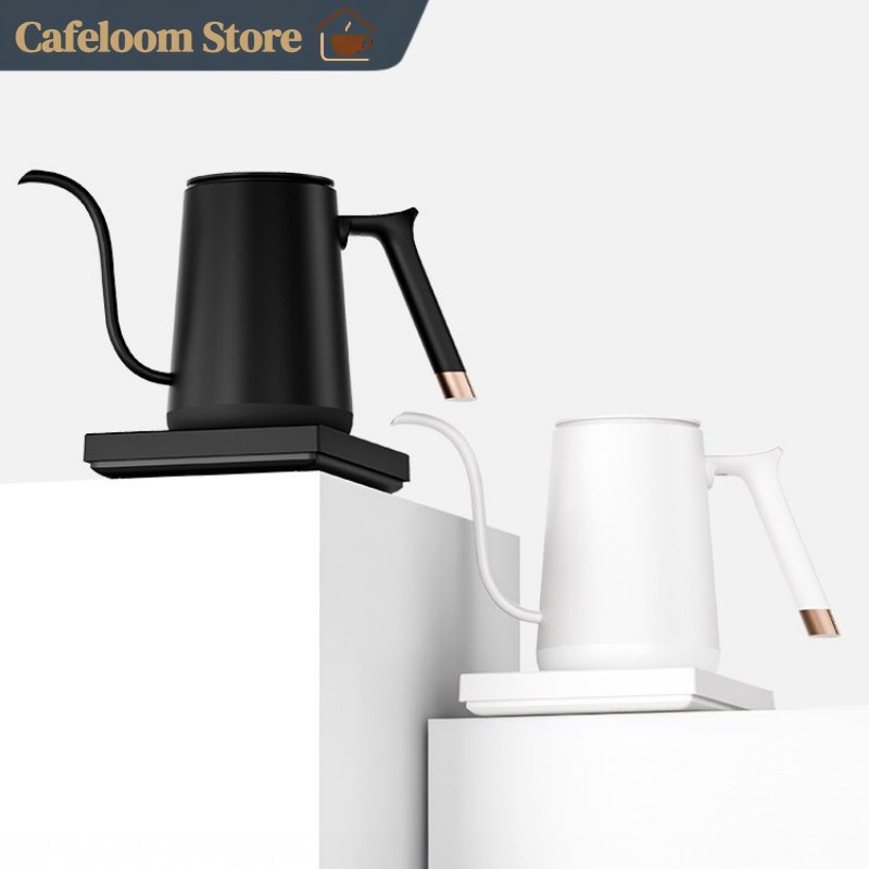 Timemore Fish Smart Temperatur - đánh giá và giá Electric Kettle Gooseneck