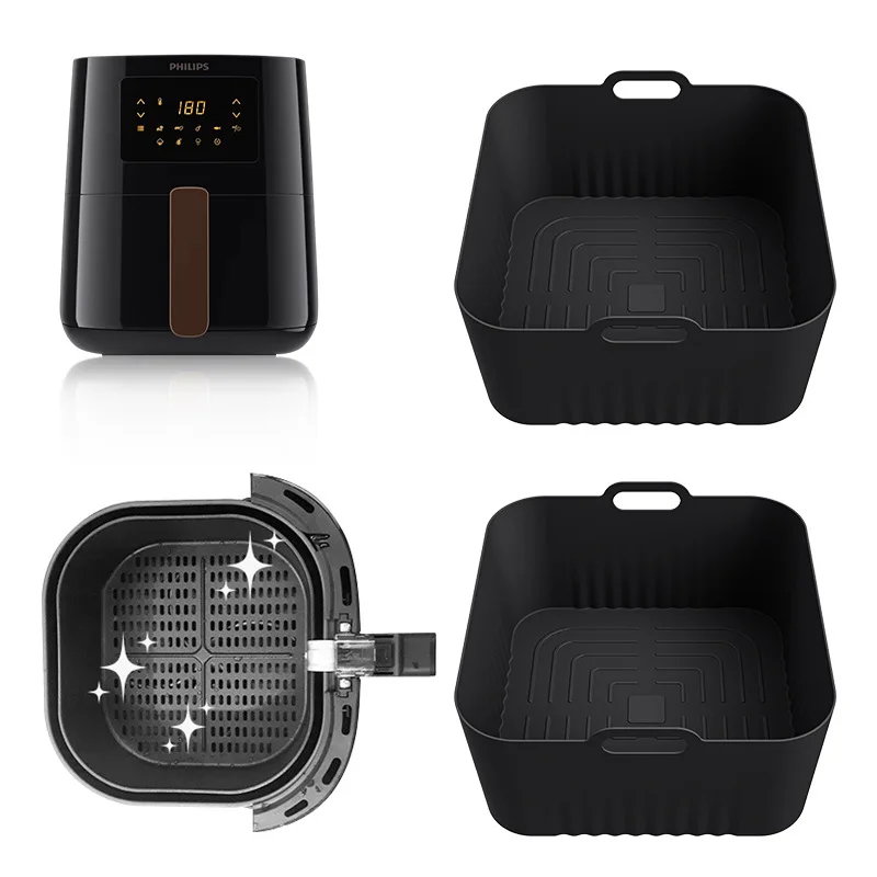 17cm Silicone Air Fryer Mold - - đánh giá và giá Air Fryer 5L Digital