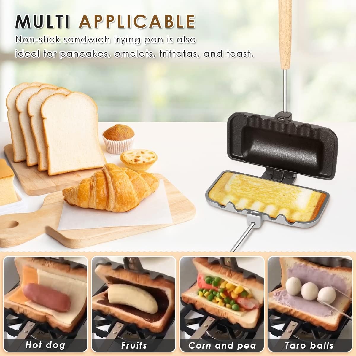 Hot Sandwich Maker, 4w1h Sandw - đánh giá và giá Sandwich Press Grill