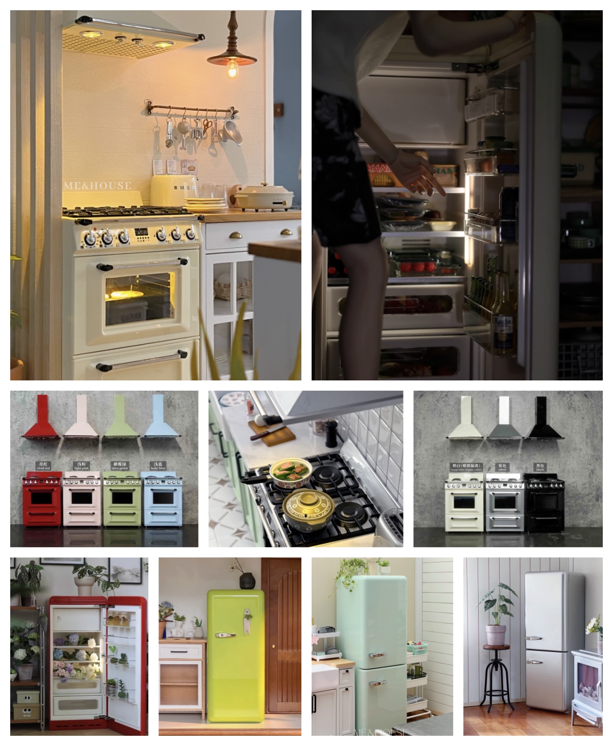 1/6 Modern Miniature Kitchen F - đánh giá và giá Kitchen Appliances List