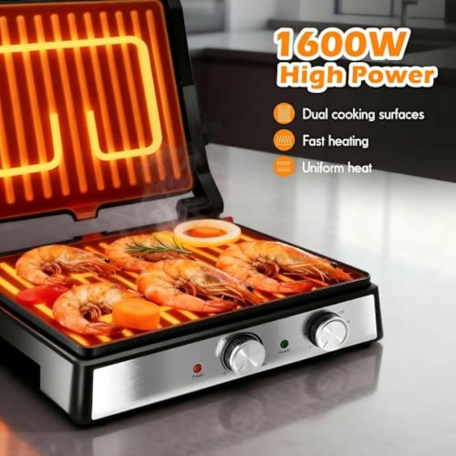 Panini Press Sandwich Maker wi - đánh giá và giá Sandwich Press Grill