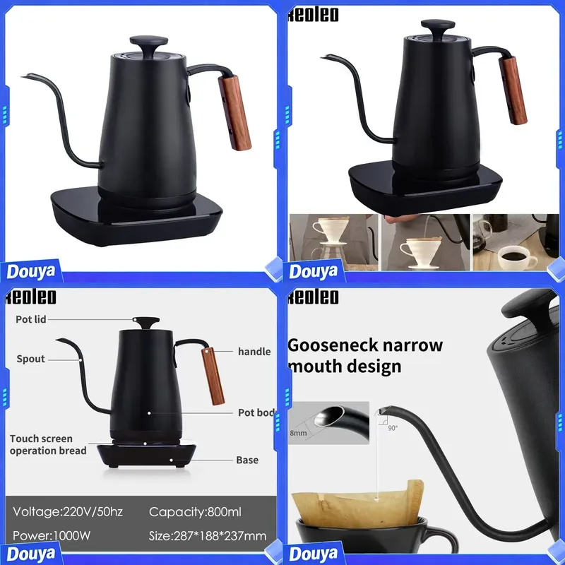 XEOLEO Coffee Kettle Gooseneck - đánh giá và giá Electric Kettle Gooseneck