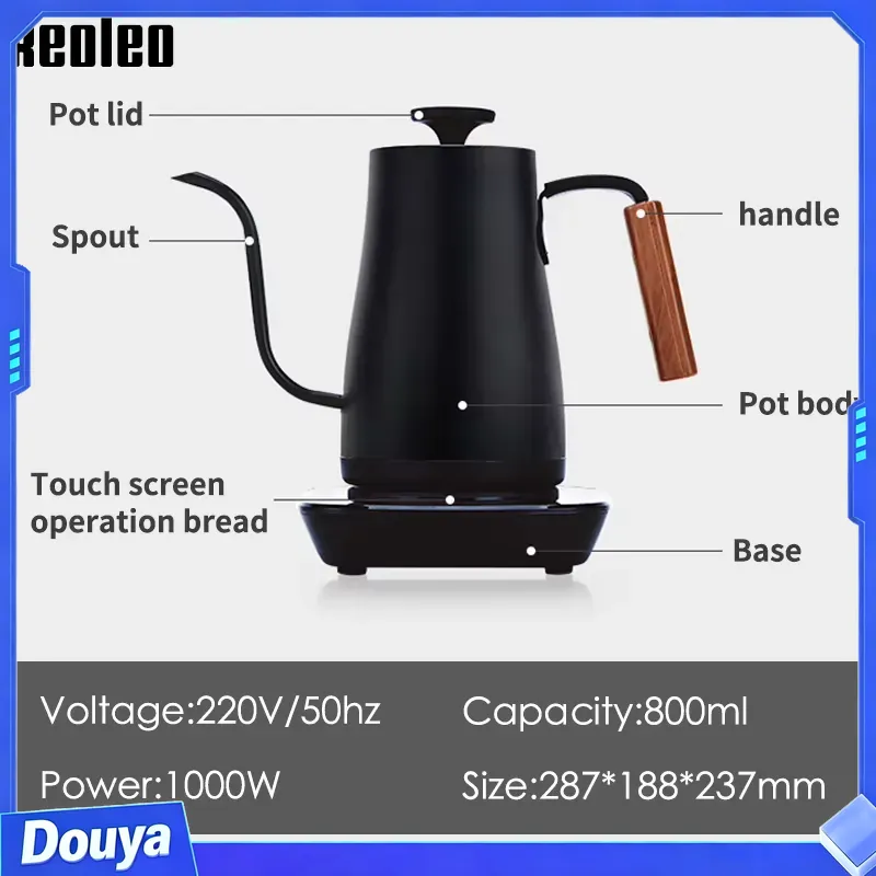 XEOLEO Coffee Kettle Gooseneck - đánh giá và giá Electric Kettle Gooseneck
