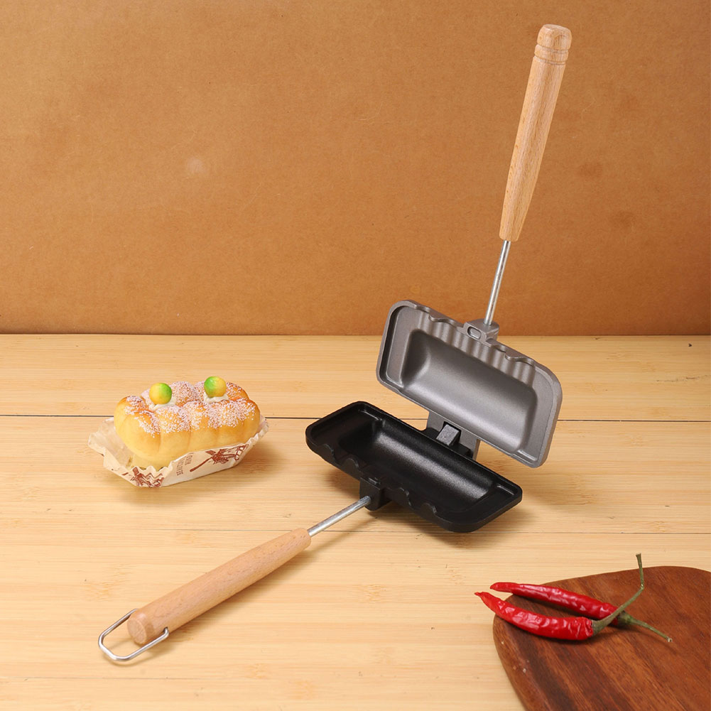 Hot Dog Toaster Non Stick Alum - đánh giá và giá Sandwich Press Grill