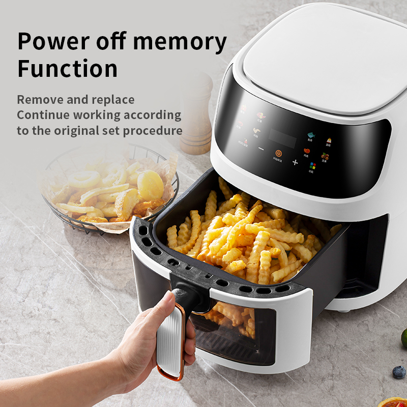 1350W Digital Air Fryer, Trans - đánh giá và giá Air Fryer 5L Digital