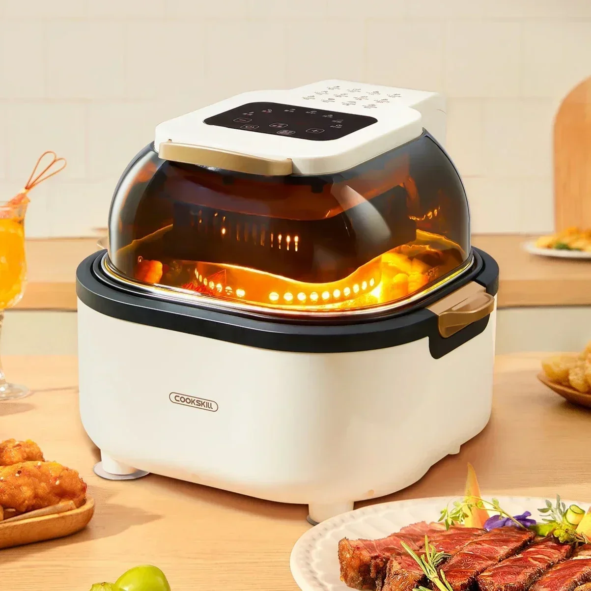 Visual air fryer new home kitc - đánh giá và giá Air Fryer 5L Digital