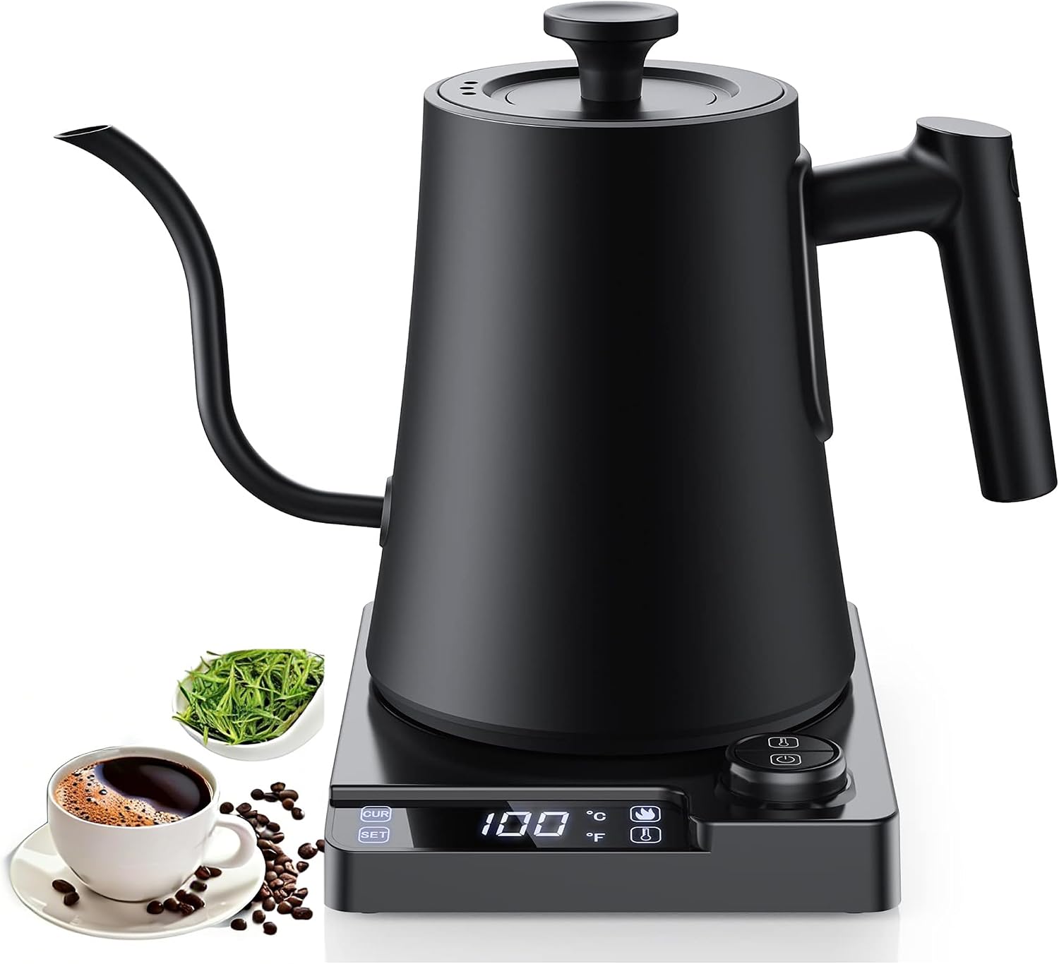 Gooseneck Electric Kettle with - đánh giá và giá Electric Kettle Gooseneck
