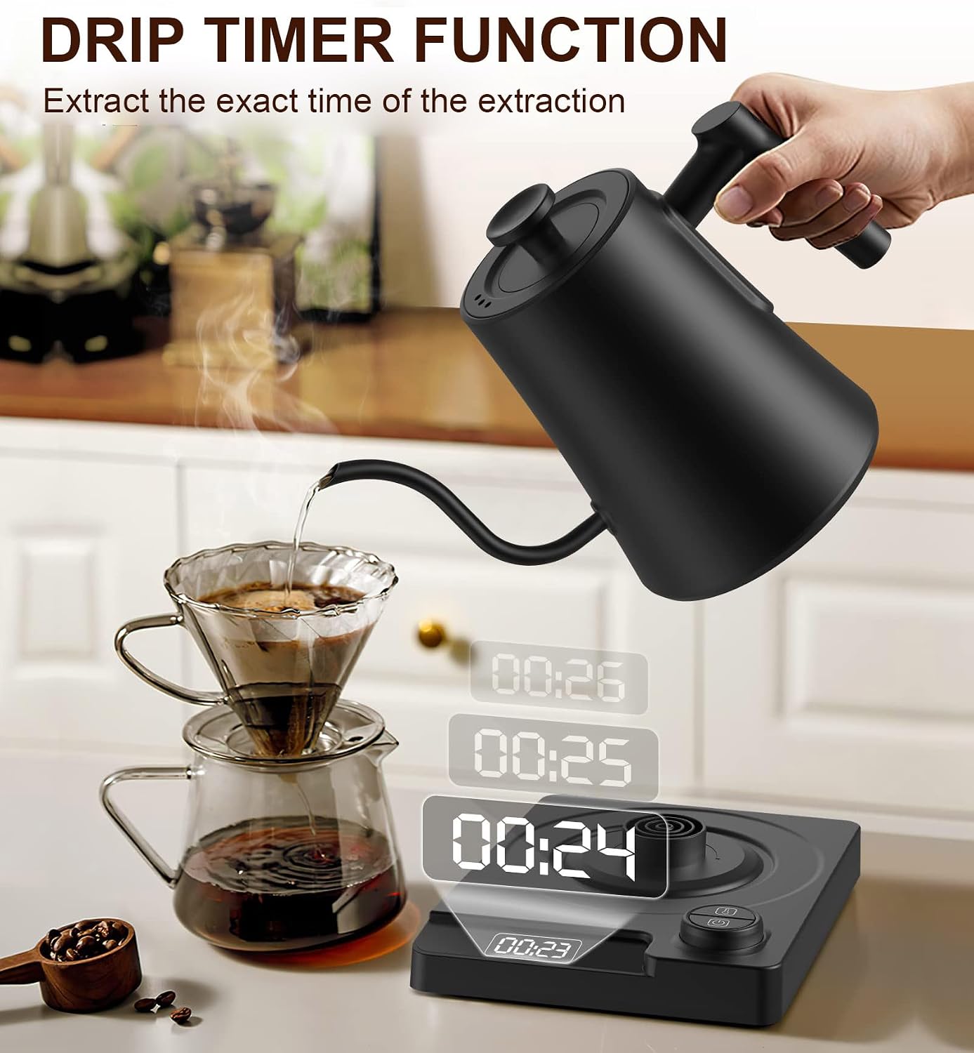 Gooseneck Electric Kettle with - đánh giá và giá Electric Kettle Gooseneck