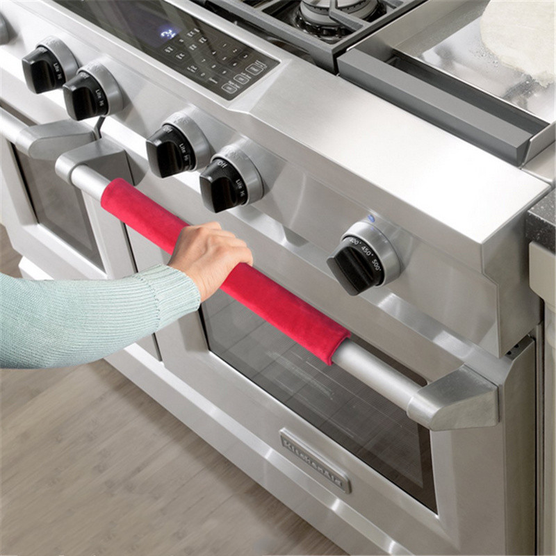 2Pcs/Set Refrigerator Door Han - đánh giá và giá Kitchen Appliances Red Knobs