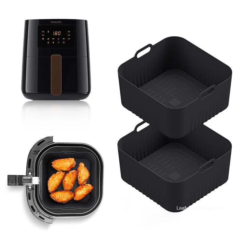 17cm Silicone Air Fryer Mould  - đánh giá và giá Air Fryer 5L Digital
