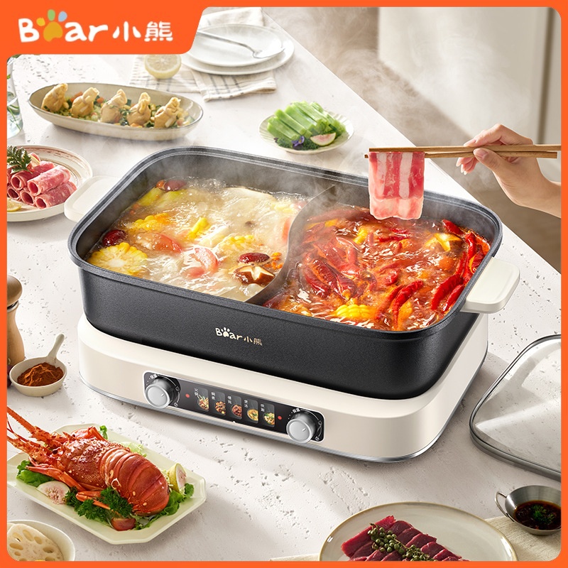 8L Electric Hot Pot Split Type - đánh giá và giá Hot Pot Electric