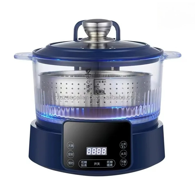 Low Sugar Dark Green 5L Rice C - đánh giá và giá Hot Pot Electric