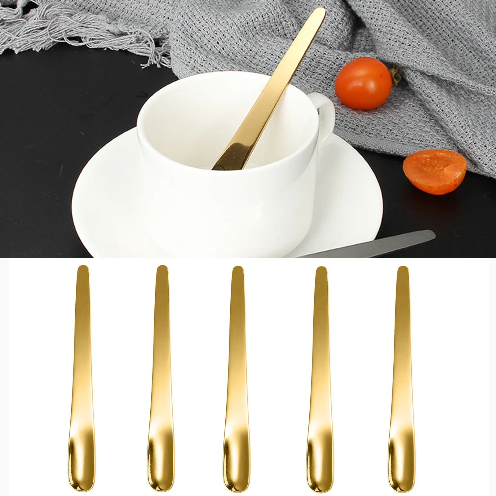 5PCS Coffee Spoon Stainless St - đánh giá và giá Kitchen Appliances Germany