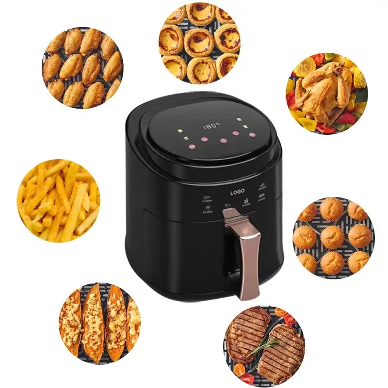 2800W 5L 6L 8L Digital Control - đánh giá và giá Air Fryer 5L Digital