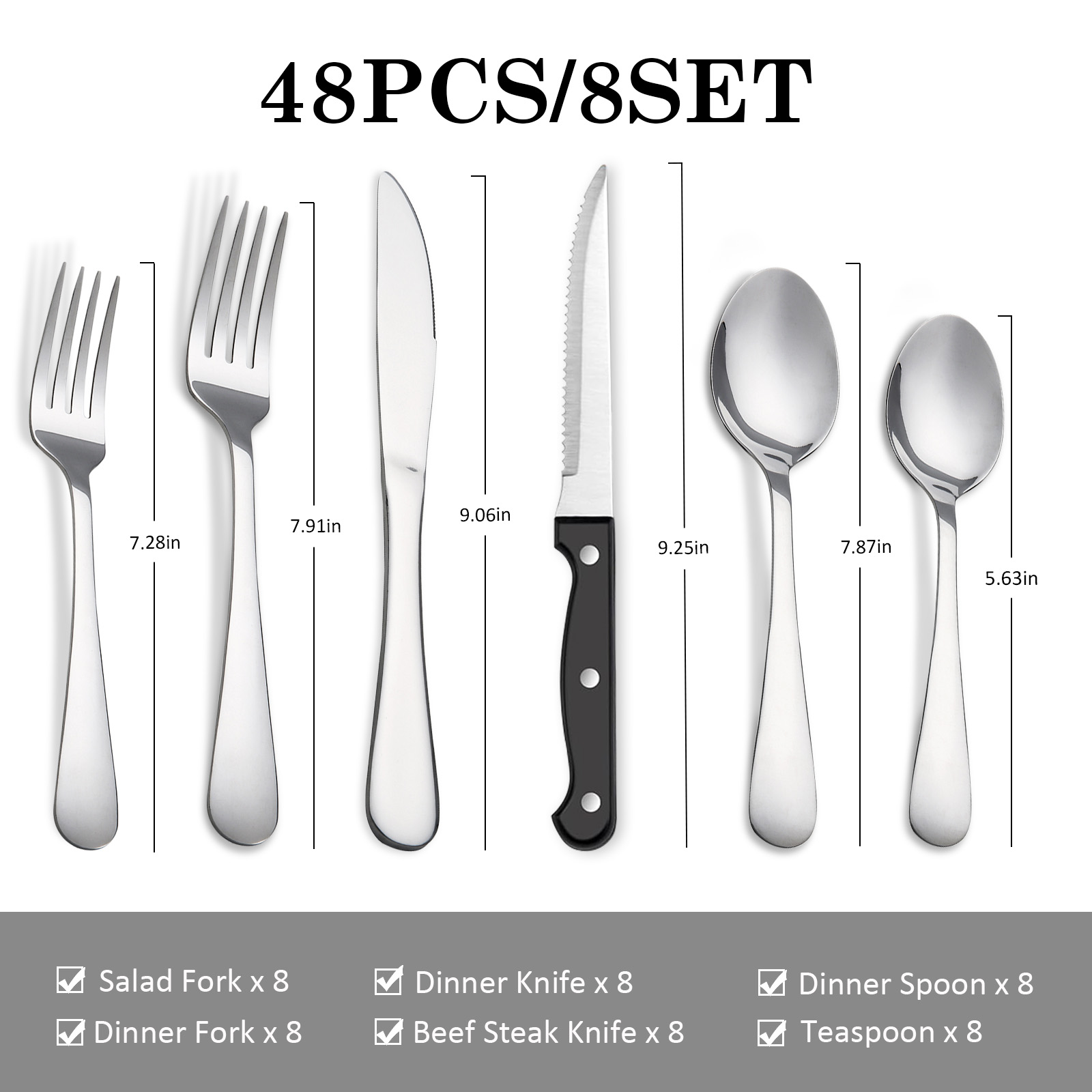KOOMADE 48Pcs Stainless Steel  - đánh giá và giá Kitchen Appliances Combo