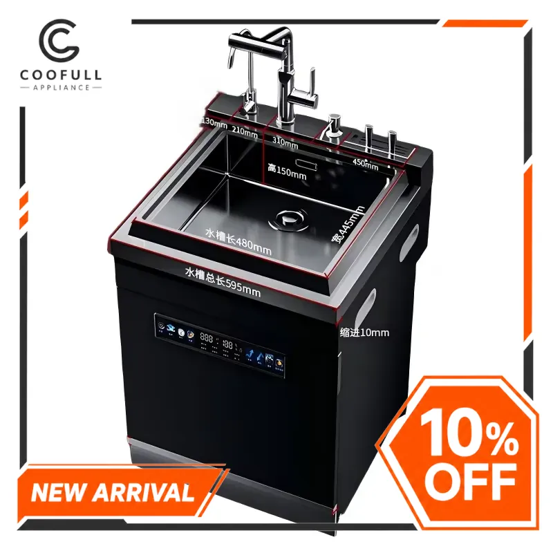 600mm Built In Dishwasher 12 P - đánh giá và giá Kitchen Appliances Combo