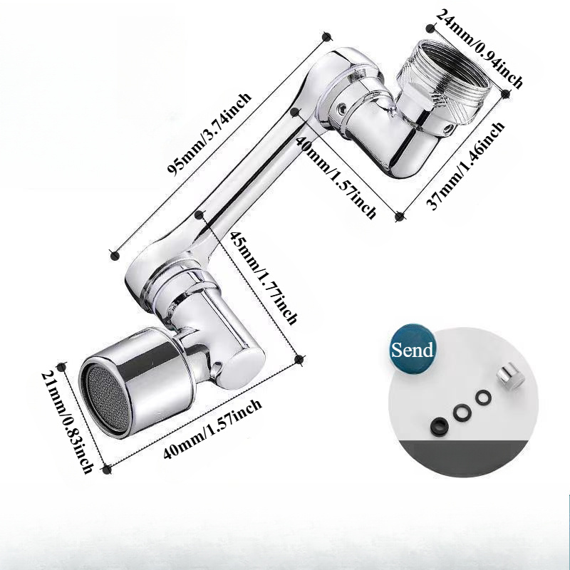 NewUniversal 1080° Rotation Fa - đánh giá và giá Kitchen Appliances Integrated