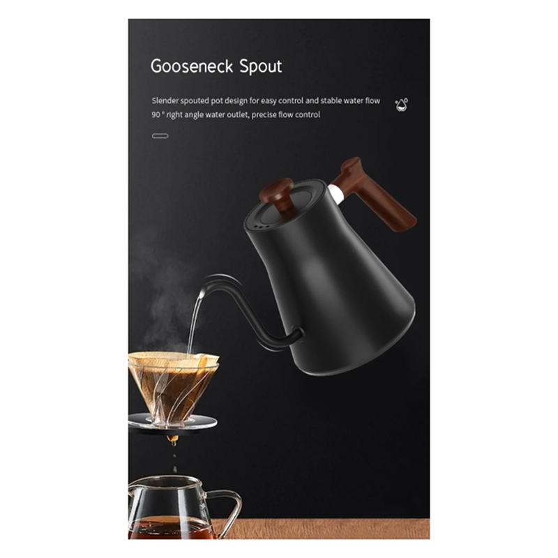 900Ml Gooseneck Electric Kettl - đánh giá và giá Electric Kettle Gooseneck