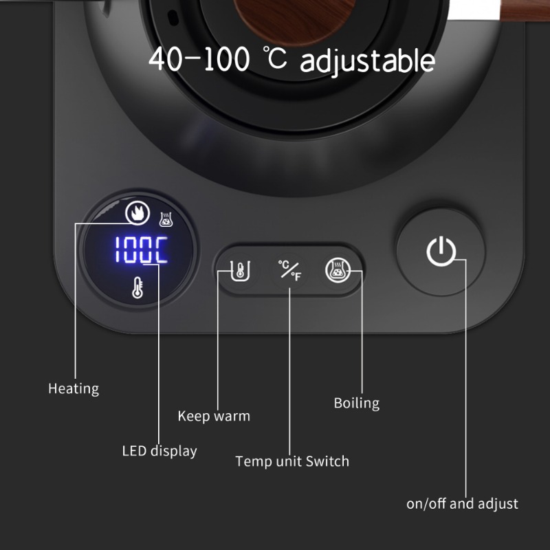 1200 Watt Intelligent Constant - đánh giá và giá Electric Kettle Gooseneck
