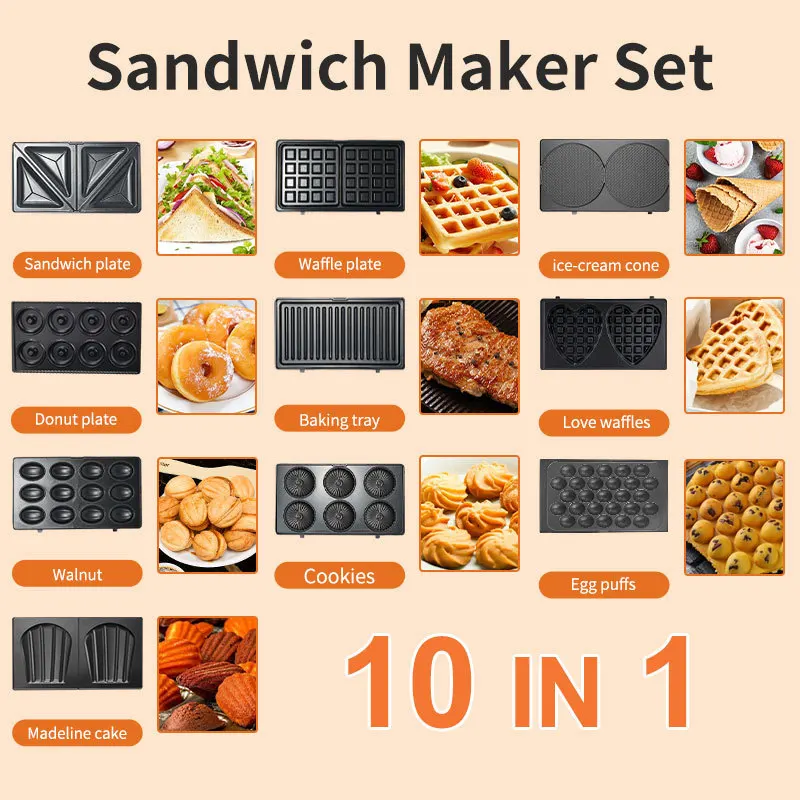 220/110V Household Appliances  - đánh giá và giá Sandwich Press Grill