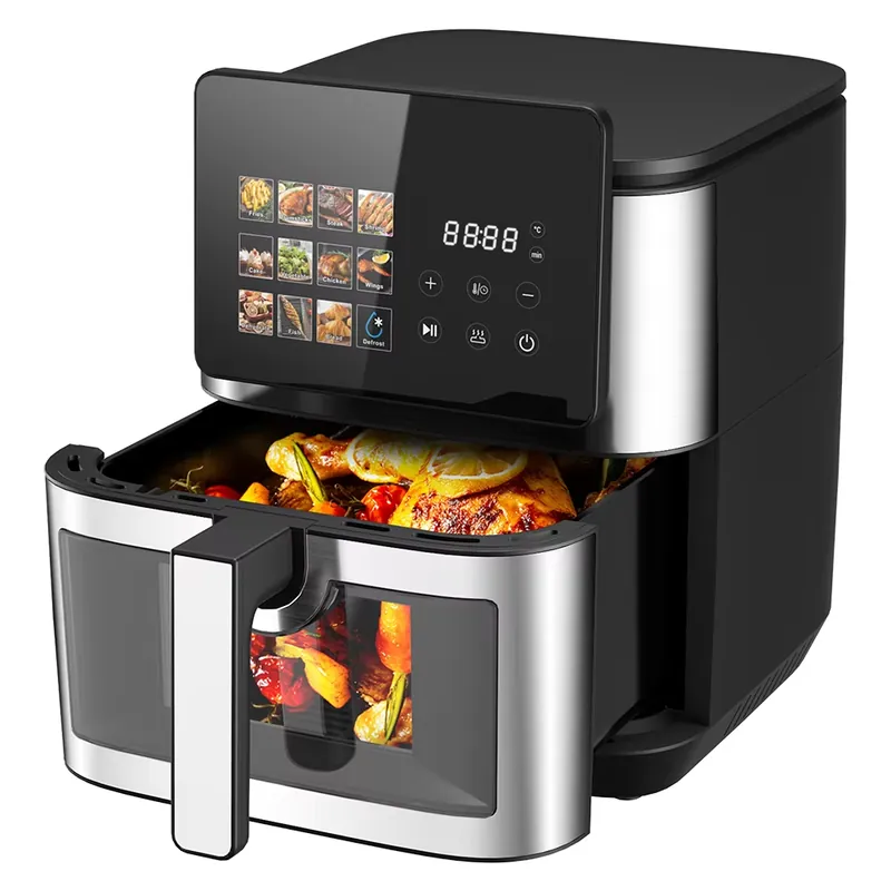 New 5L 6L 7L 8L 12L Oil Free F - đánh giá và giá Air Fryer 5L Digital