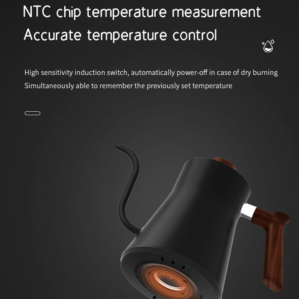 Heat-Resistant Electric Goosen - đánh giá và giá Electric Kettle Gooseneck