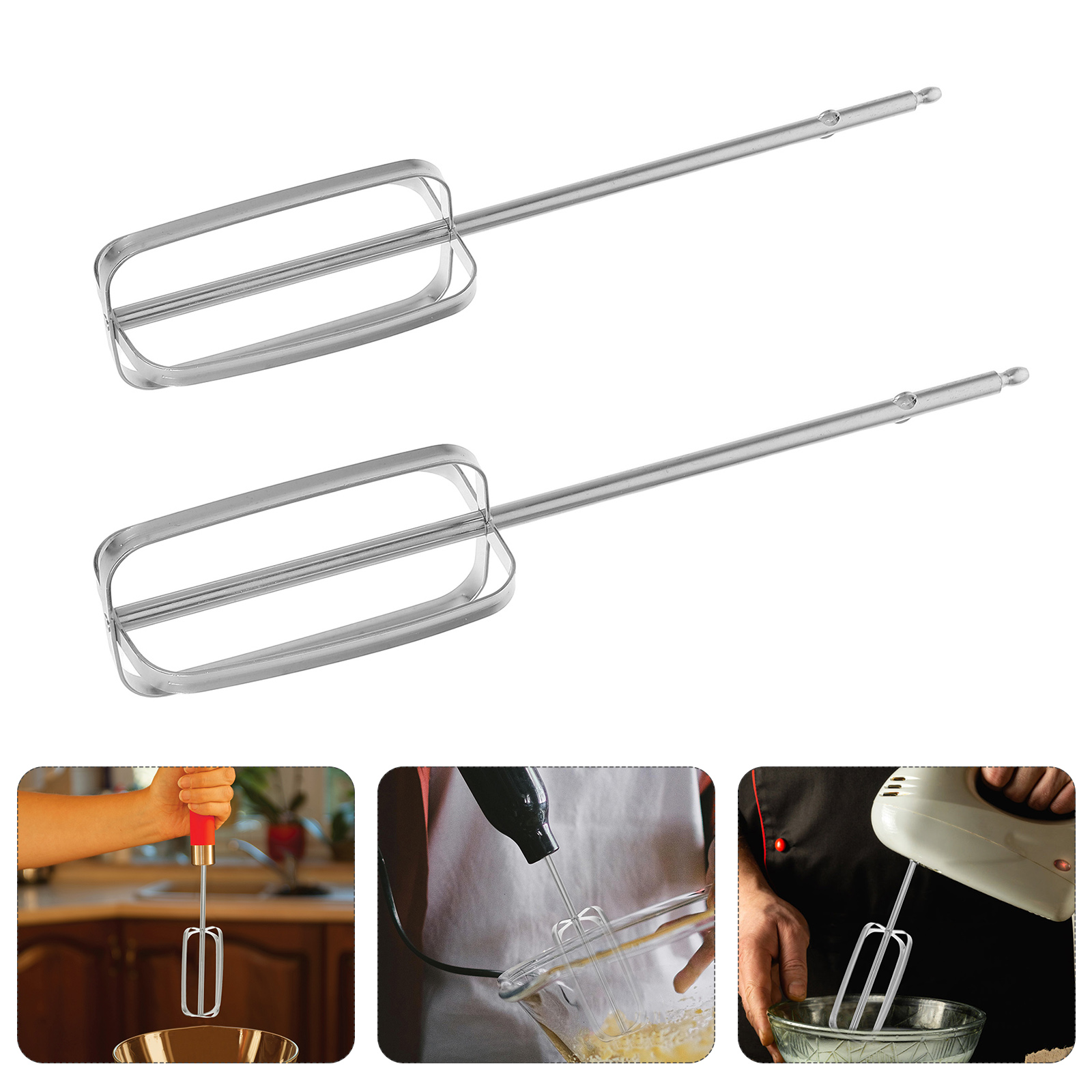 2 Pcs Stainless Steel Hand Mix - đánh giá và giá Kitchen Appliances Germany