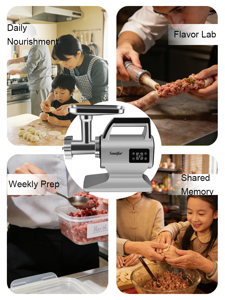 Meat Grinder Sonifer SF-5036 3 - đánh giá và giá Meat Grinder Attachment
