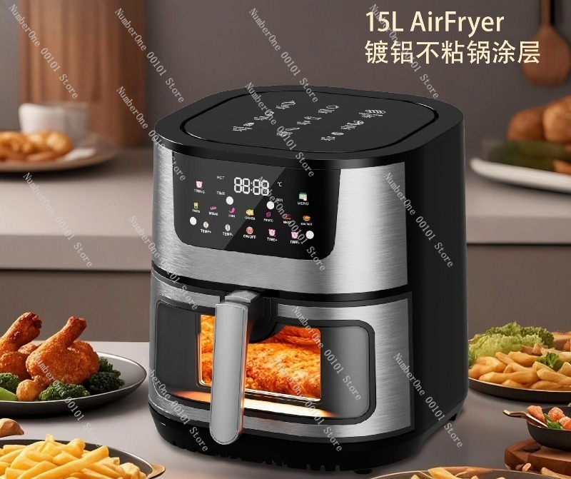 15L Electric Oven Air Fryer Co - đánh giá và giá Kitchen Appliances Combo