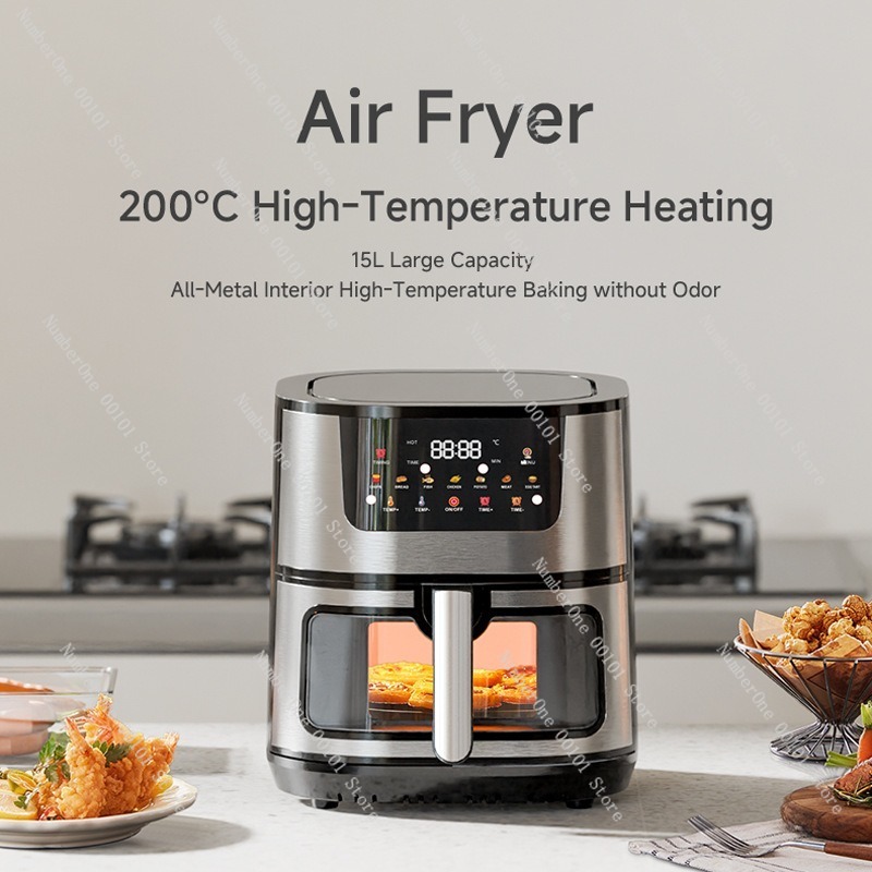 15L Electric Oven Air Fryer Co - đánh giá và giá Kitchen Appliances Combo